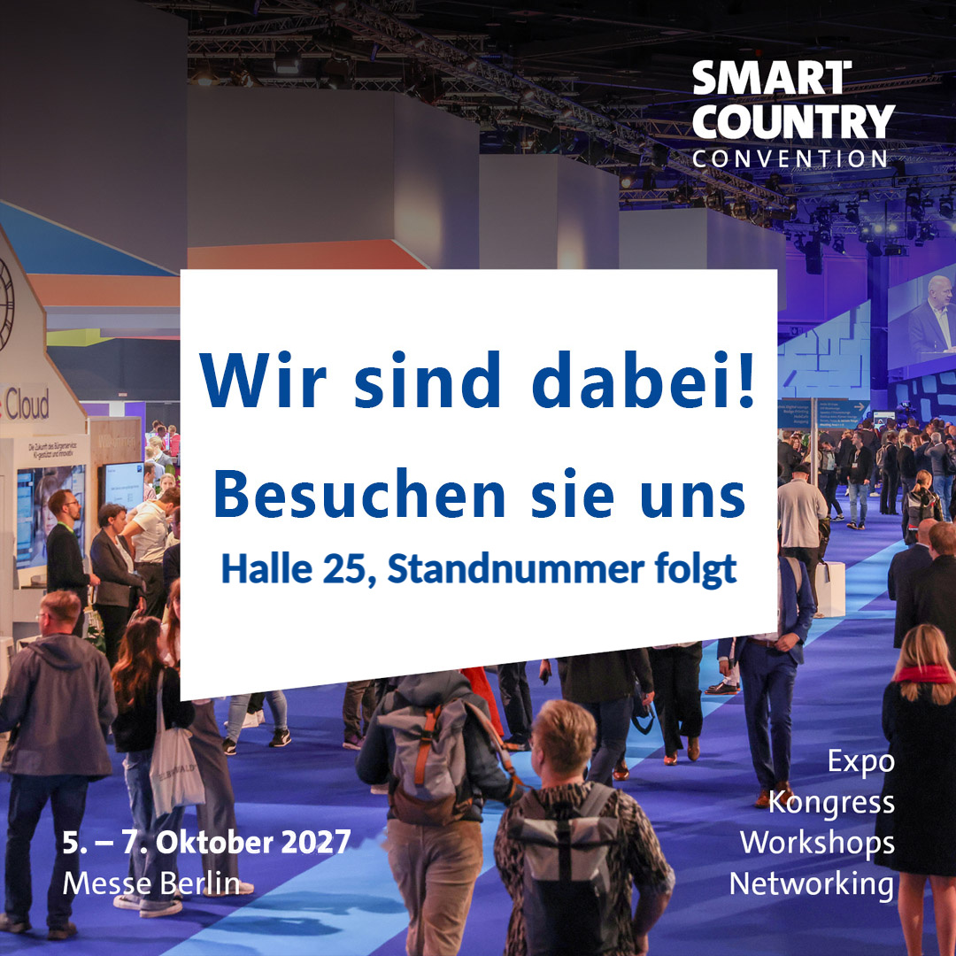 Besuchen Sie uns in Halle 25, auf der SCCON, am 05.10. – 07.10.2027