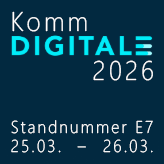 KommDIGITALE 2026 - Logo